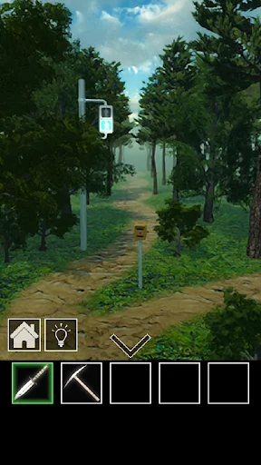 脱出ゲーム　信号のある道