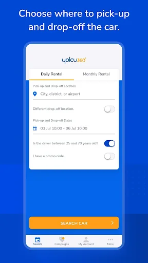 Yolcu360 - Car Rental screenshot 3