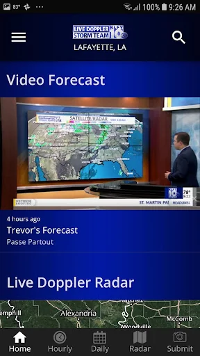 KLFY Weather - Weather and Rad screenshot 2