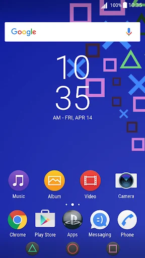 Theme PSpad for XPERIA screenshot 1