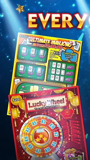 Lottery Scratch Off - Mahjong screenshot 1