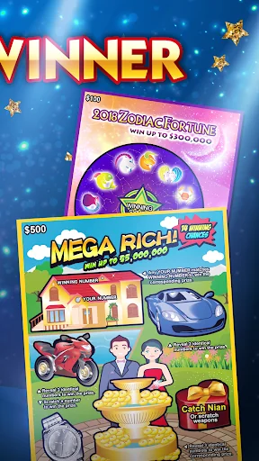 Lottery Scratch Off - Mahjong screenshot 3