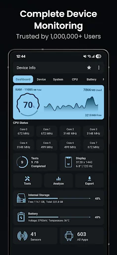 Device Info: System & CPU Info