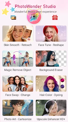 PhotoWonder - Collage Editor screenshot 1