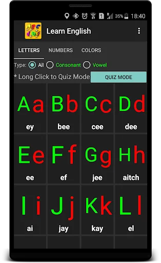 Learn English Alphabet