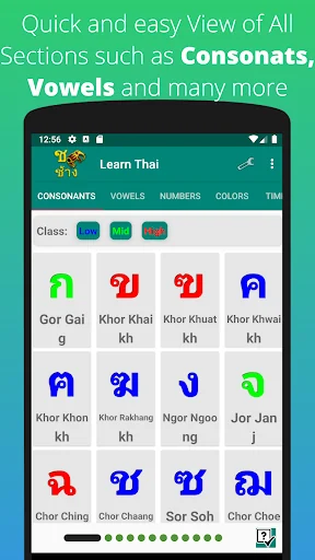 Learn Thai Alphabet Easily