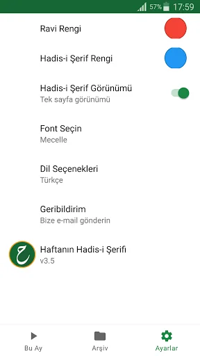 Haftanın Hadis-i Şerifi
