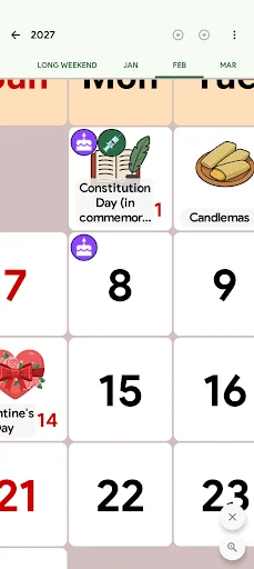 Mexico Calendar screenshot 2