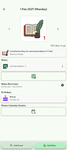 Mexico Calendar screenshot 3