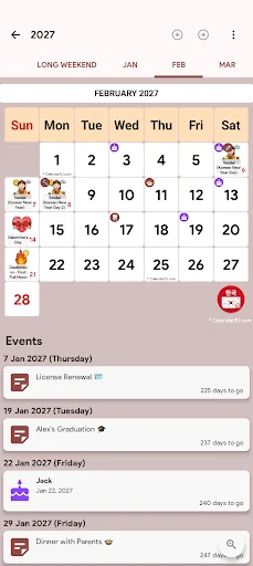 South Korea Calendar