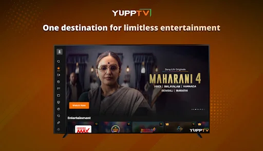 YuppTV Android TV: Live TV IPL