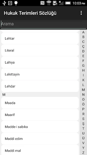Hukuk Terimleri Sözlüğü