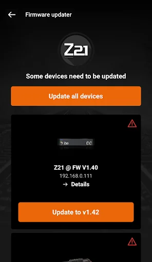 Z21 Updater screenshot 3
