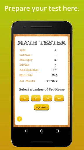 Math Tester