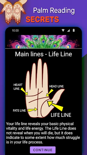 Palm Reading Personality Test screenshot 2