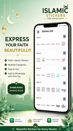 Islamic Stickers for WA 2026