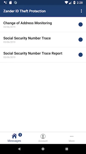 Zander Identity Theft Protecti screenshot 3