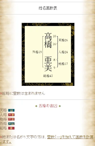 開運 姓名鑑定 screenshot 3