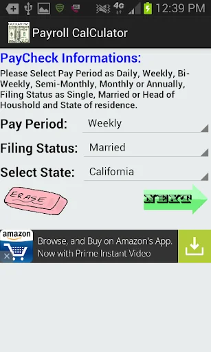 Paycheck Calculator screenshot 2