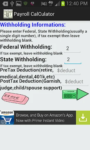 Paycheck Calculator screenshot 3