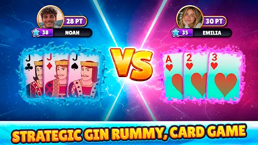 Gin Rummy Super: Fun Card Game screenshot 2