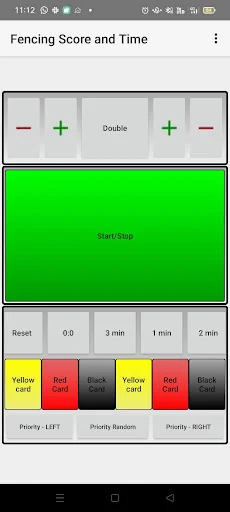 Fencing score and time screenshot 3
