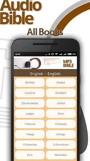 The Holy Bible in Audio MP3 screenshot 2