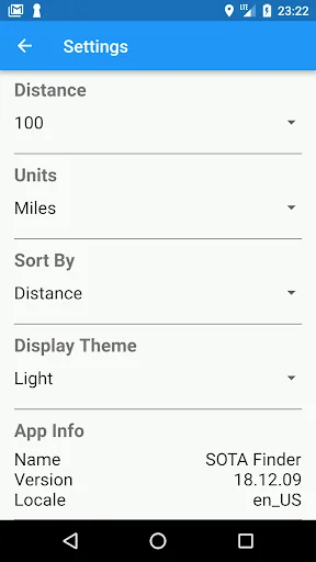 SOTA Finder screenshot 3