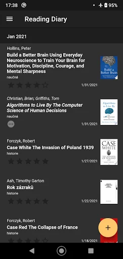 Reading Diary - Book Tracker