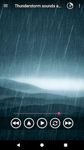 Thunderstorm sounds for sleep