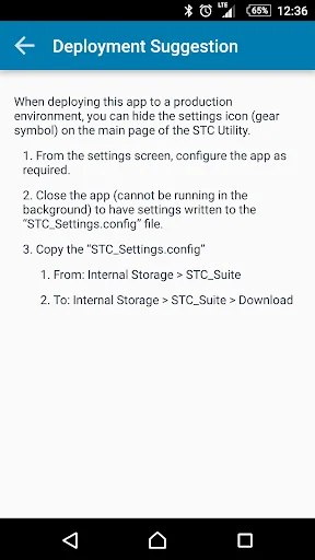 Scan-To-Connect (STC) Utility screenshot 3