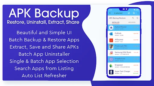 APK Backup Restore - APK Extra