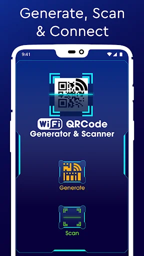 WiFi QR Code Generator & Scann
