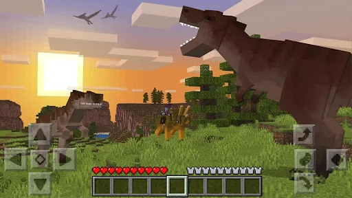 Dinosaur mods for Minecraft PE screenshot 1