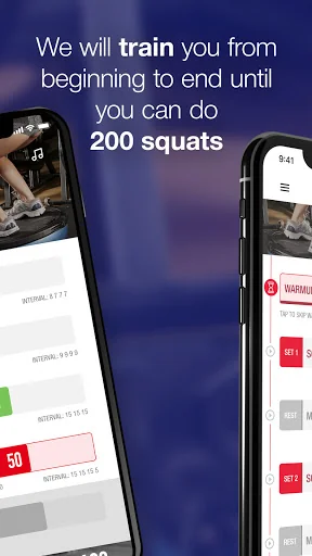 0-200 Squats Legs Trainer screenshot 2