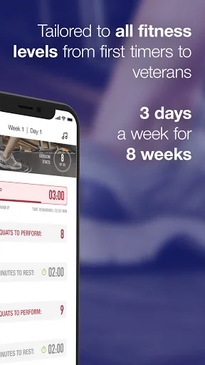 0-200 Squats Legs Trainer screenshot 3