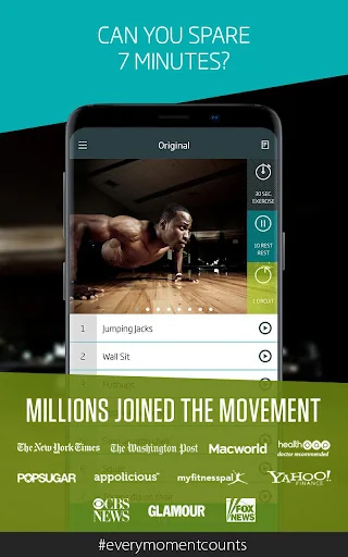 7 Minute Workout - HIIT Weight screenshot 1