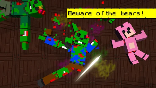 Zombie Slicer Ninja Craft screenshot 1