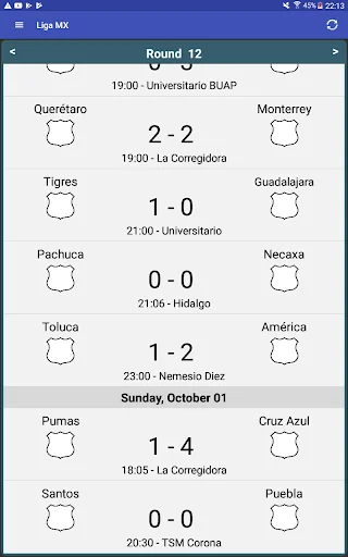 Fútbol MX screenshot 2
