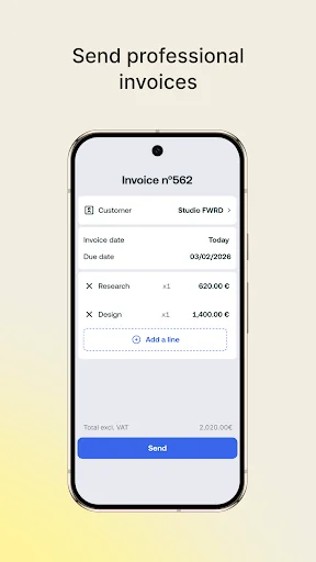 Shine Invoicing & Bookkeeping screenshot 2