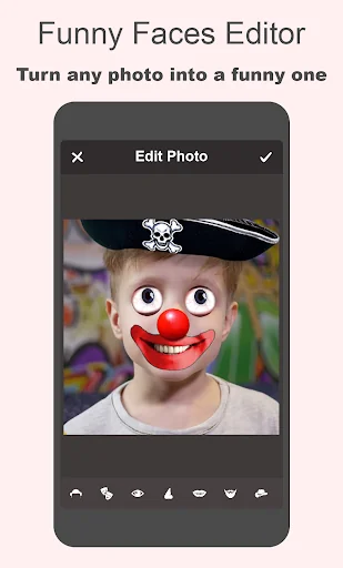 Funny Faces Effects Editor