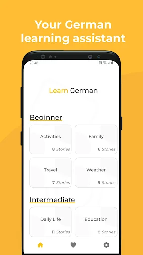 Learn German AI: Read & Listen