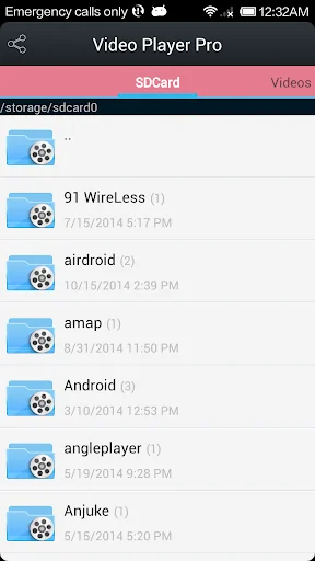 Video Player Pro for Android screenshot 3