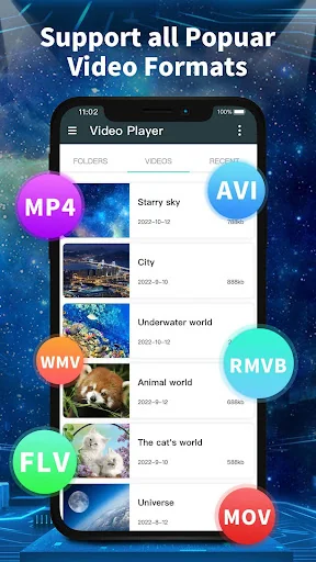Video Player for Android screenshot 2