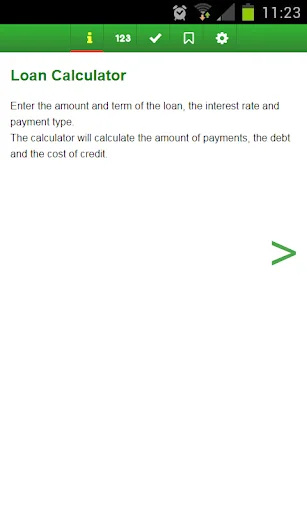 Credit calculator