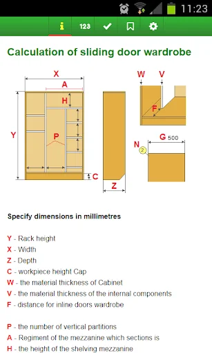 The sliding door wardrobe