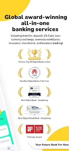 ZA Bank screenshot 2