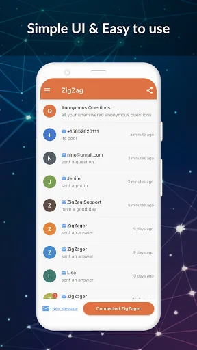 ZigZag - Random Anonymous Chat screenshot 2