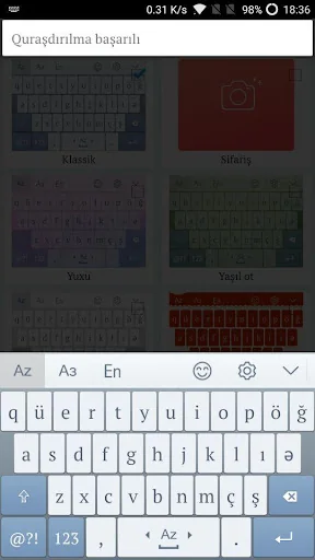 Azərbaycanca Klaviatura