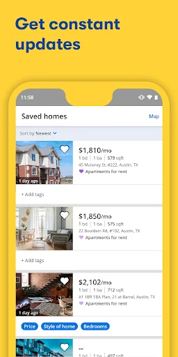 Apartments & Rentals - Zillow screenshot 2